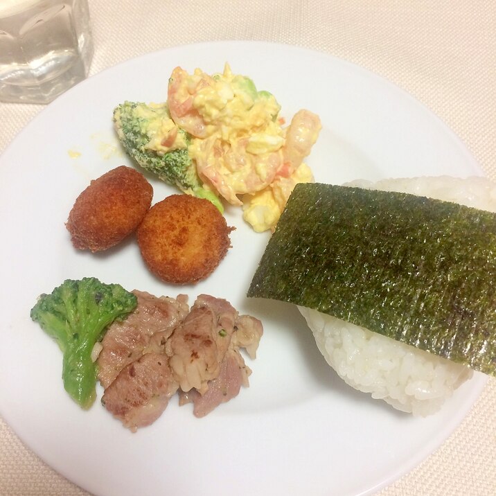 うちの朝ごはん 1プレート朝ごはん